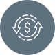 Factoring support icon